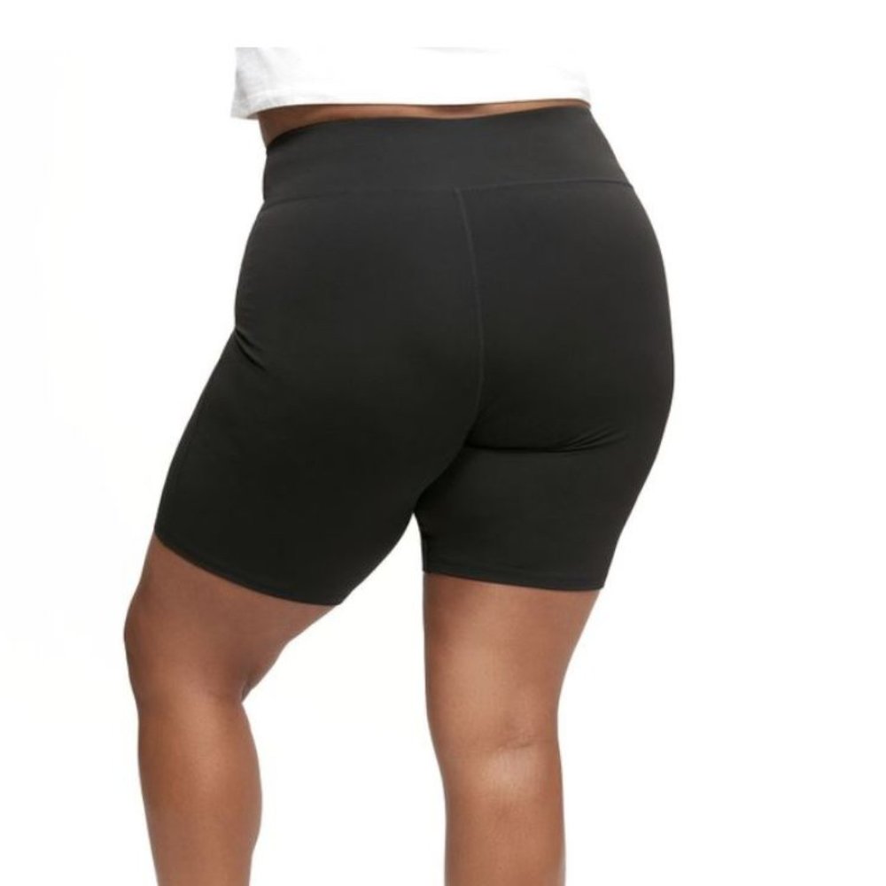 Plus SIze Black Bike Shorts (Size 2X)